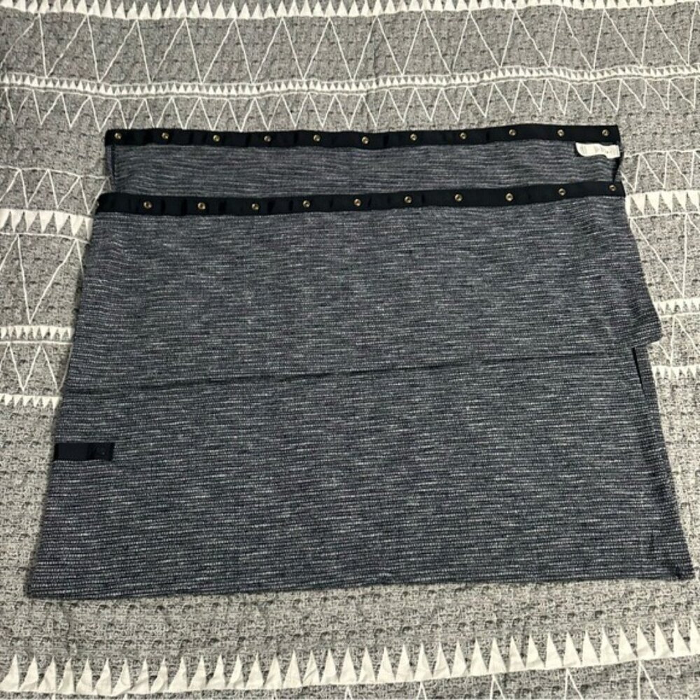Lululemon Snap Scarf Wrap Navy Marled OS Poncho Athleisure Cozy - Picture 5 of 14